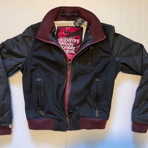 Superdry Zip Up Bomber Jacket